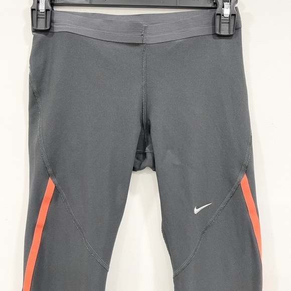 Nike DriFit Race Day Capri Workout Legging Crop XS - Picture 3 of 11